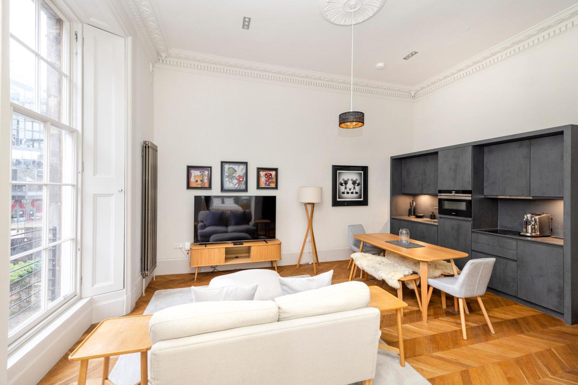 Joivy Modern In West End Appartement Édimbourg